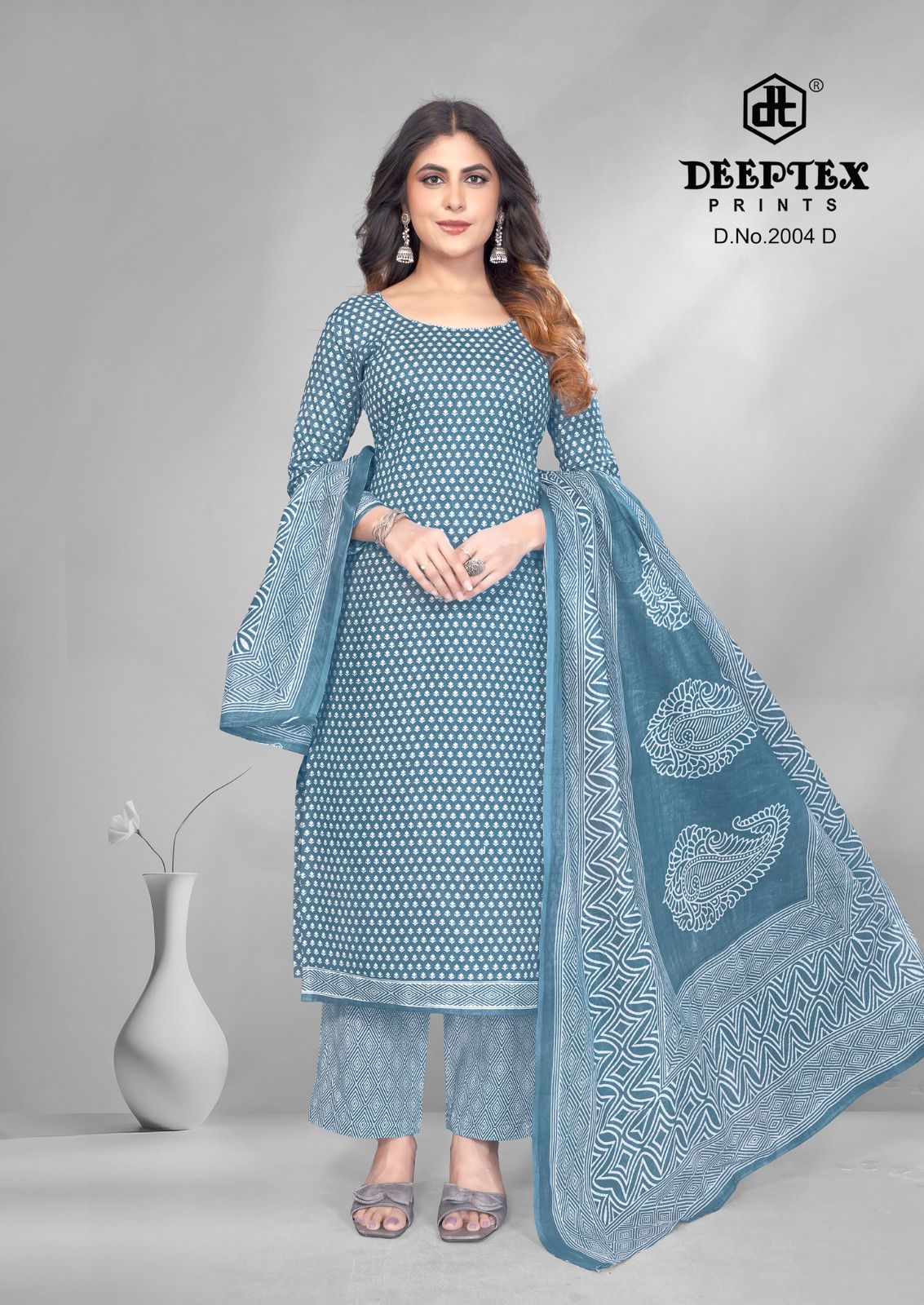 4 Colour Vol 2 Deeptex Prints Cotton Dress Material Wholesaler Gujarat