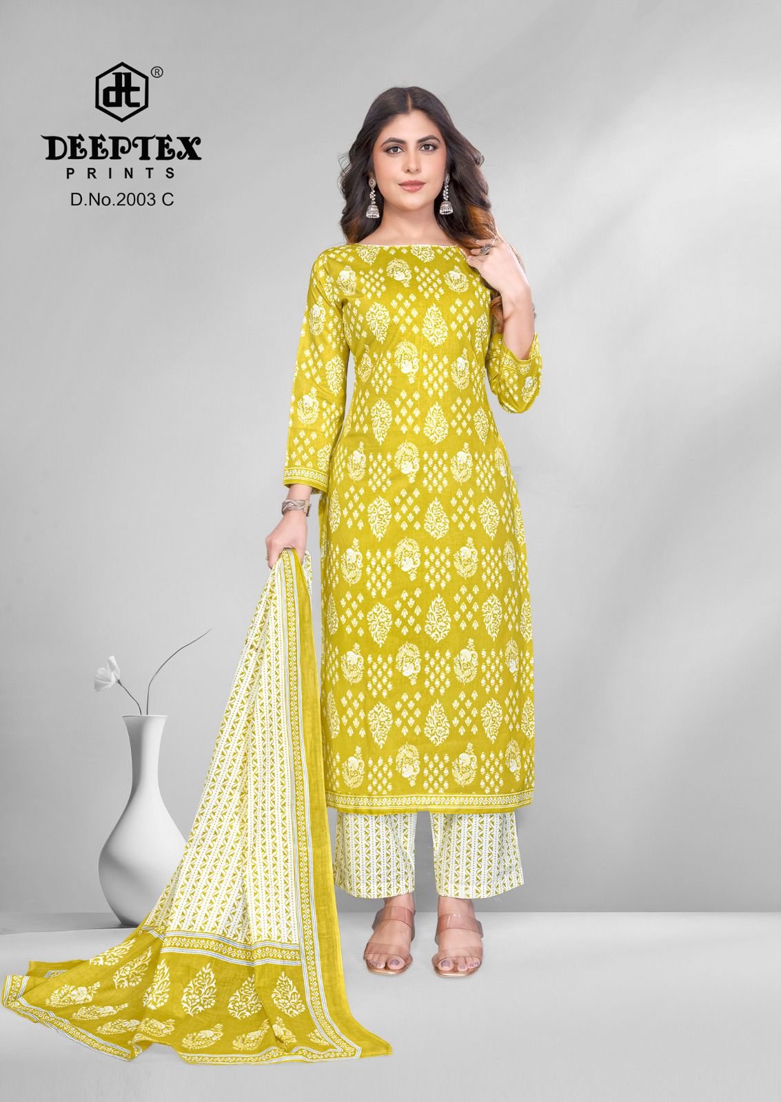 4 Colour Vol 2 Deeptex Prints Cotton Dress Material Wholesaler Gujarat