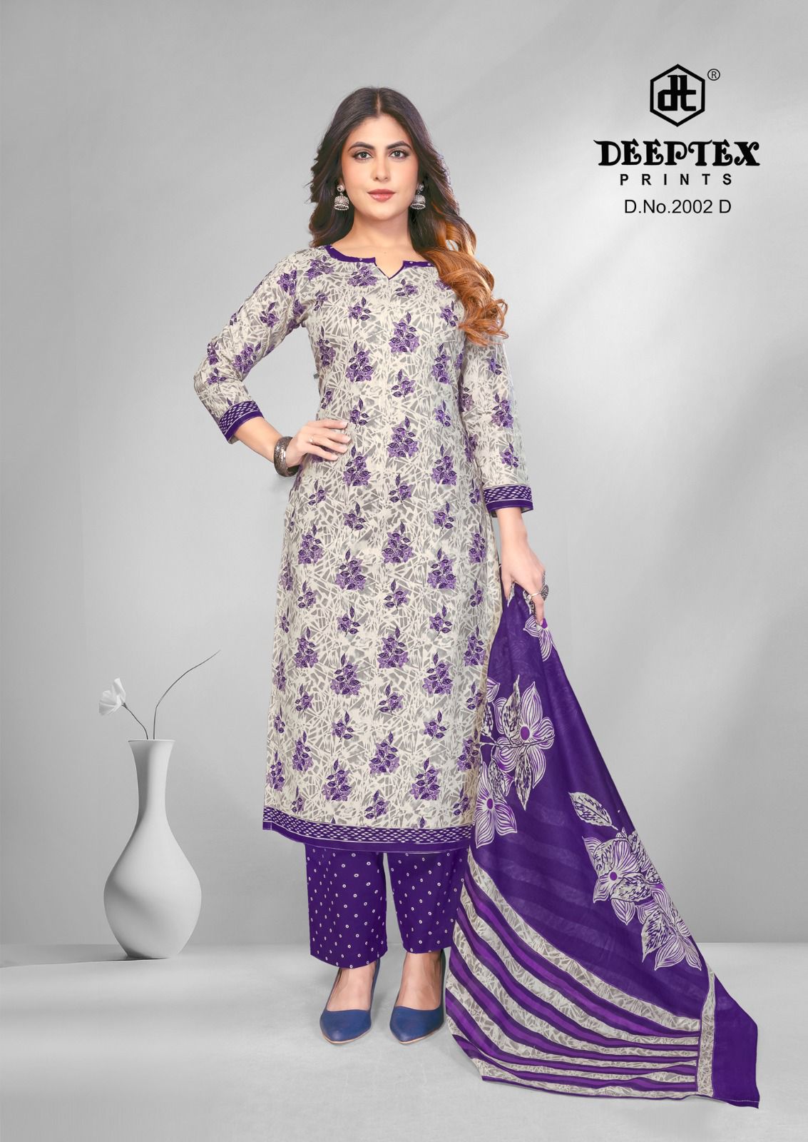 4 Colour Vol 2 Deeptex Prints Cotton Dress Material Wholesaler Gujarat