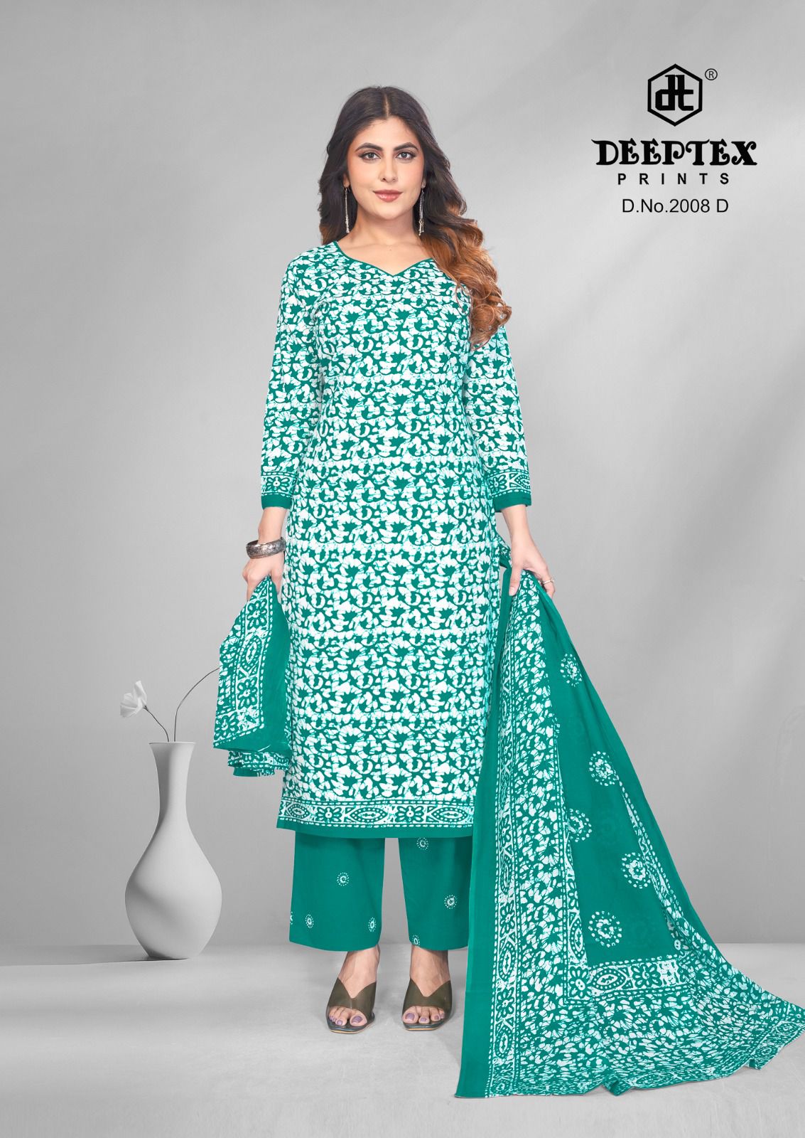 4 Colour Vol 2 Deeptex Prints Cotton Dress Material Wholesaler Gujarat