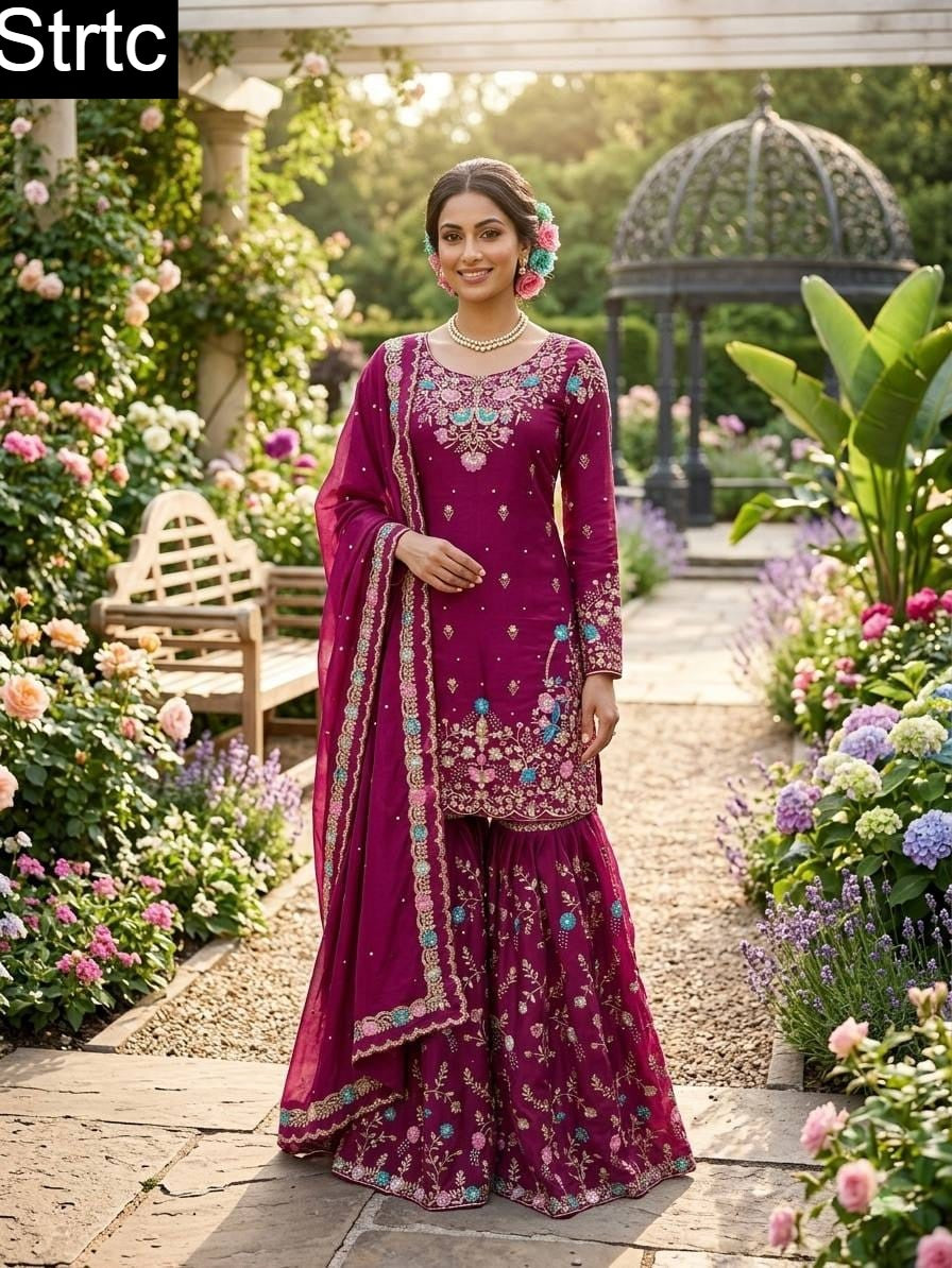 5000 Series Strtc Silk Pakistani Readymade Suits Wholesale Price