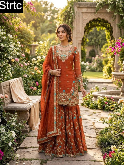 5000 Series Strtc Silk Pakistani Readymade Suits Wholesale Price