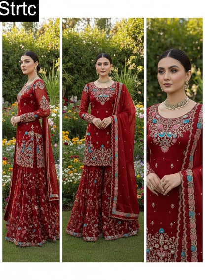 5000 Series Strtc Silk Pakistani Readymade Suits Wholesale Price