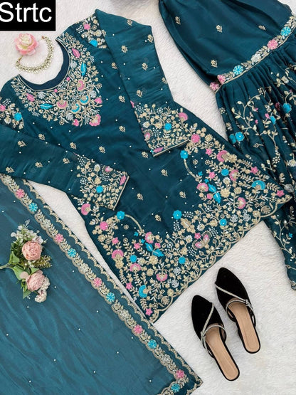 5000 Series Strtc Silk Pakistani Readymade Suits Wholesale Price