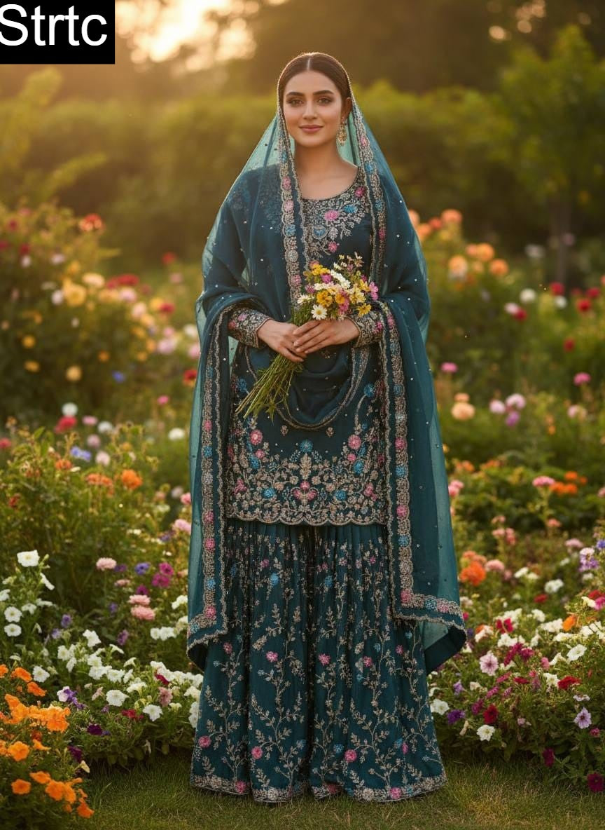 5000 Series Strtc Silk Pakistani Readymade Suits Wholesale Price