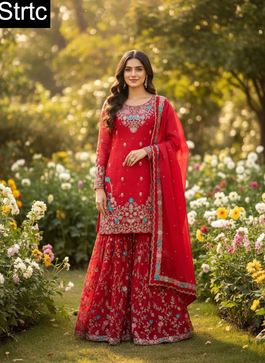 5000 Series Strtc Silk Pakistani Readymade Suits Wholesale Price