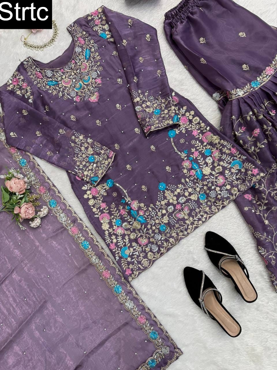 5000 Series Strtc Silk Pakistani Readymade Suits Wholesale Price