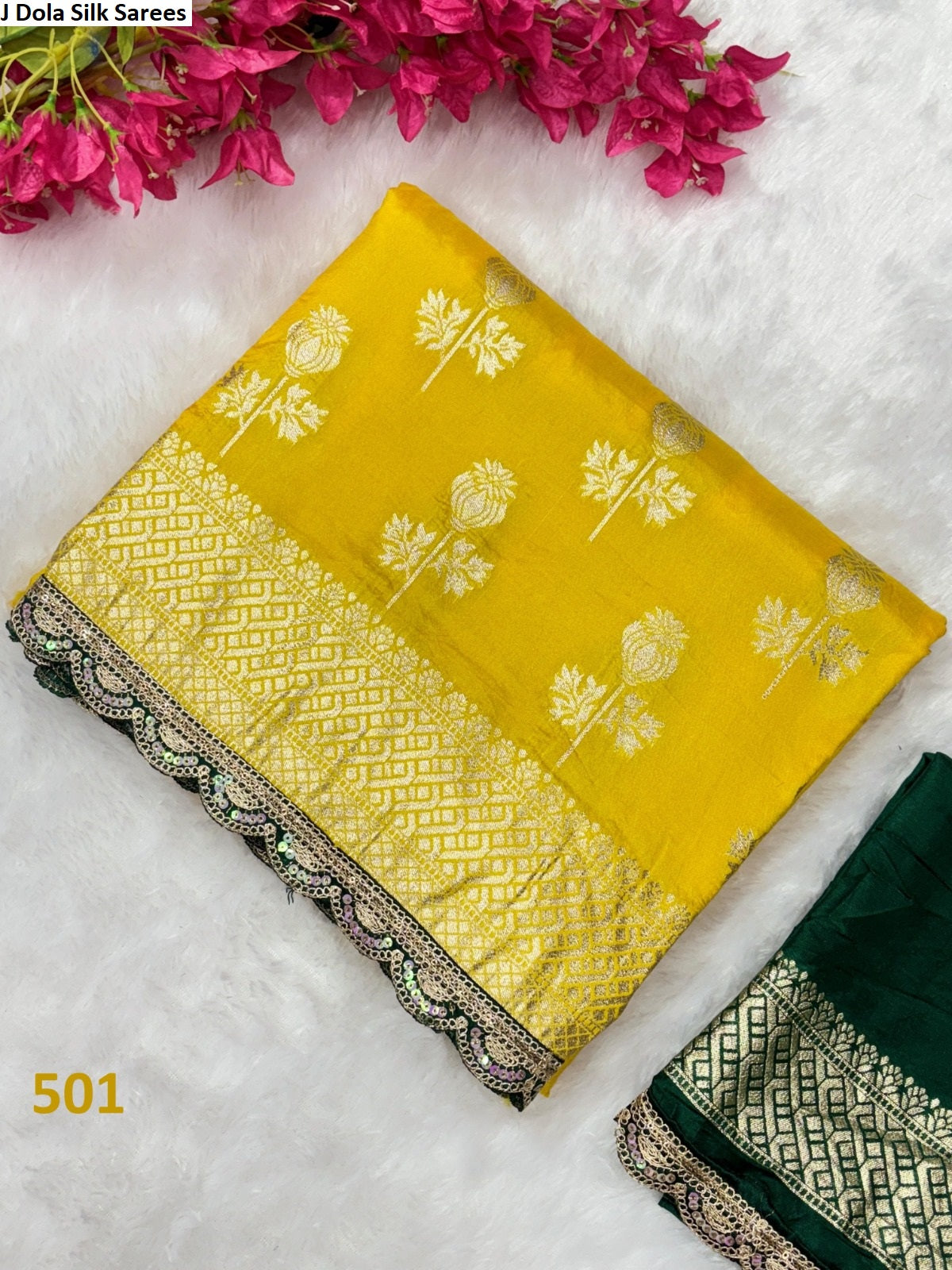 501-505 J Dola Silk Sarees Wholesaler Gujarat