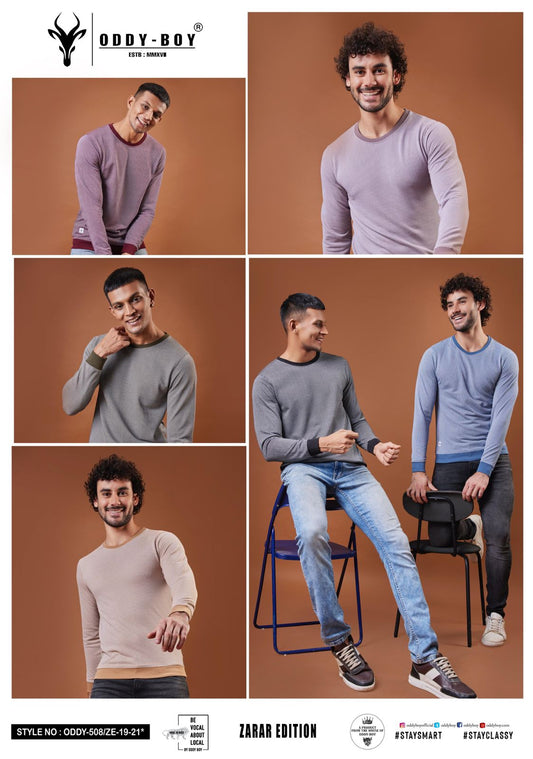 508 Oddy Boy Knit Mens Tshirts Exporter Gujarat