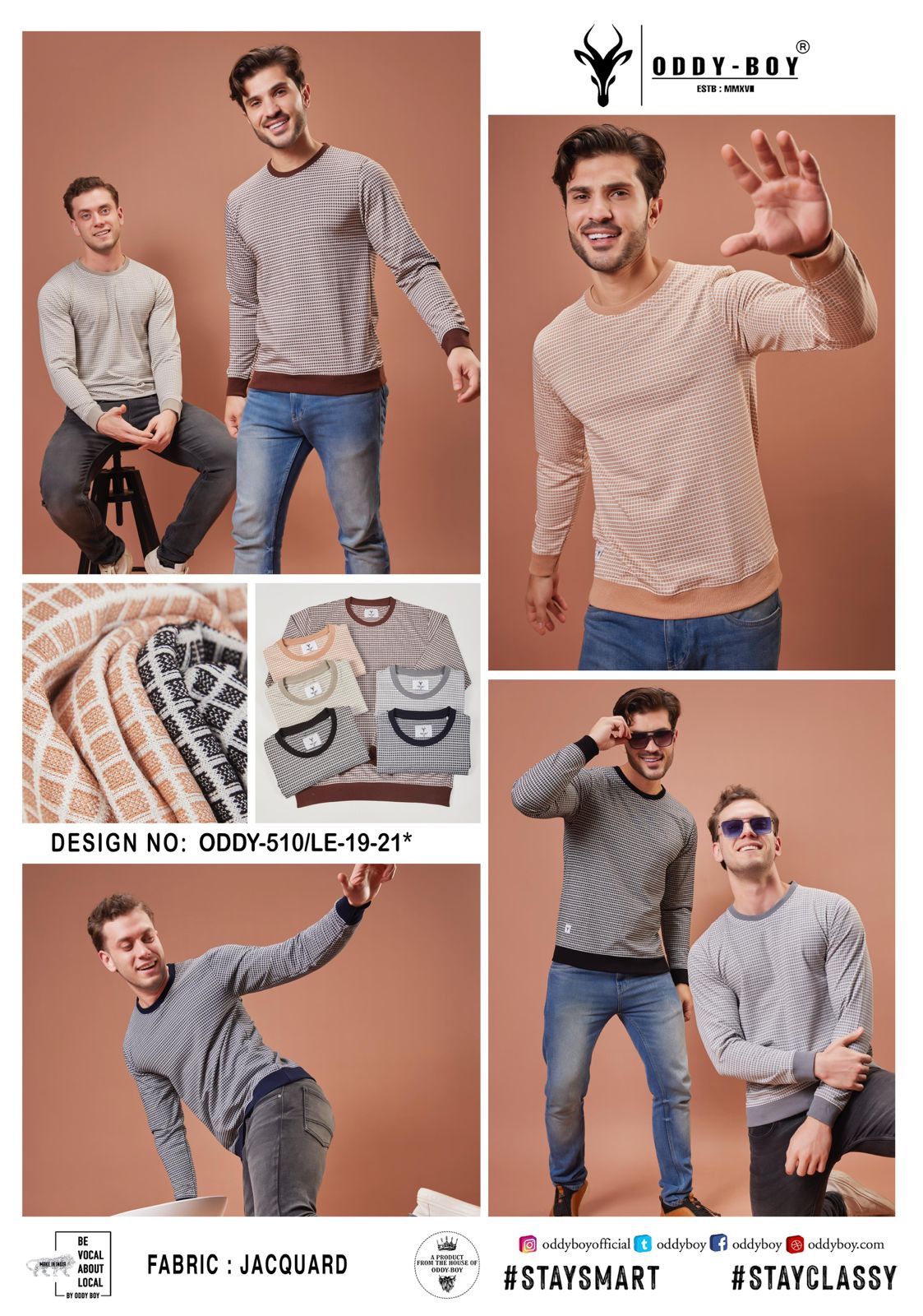 510 Oddy Boy Imported Mens Tshirts Wholesale