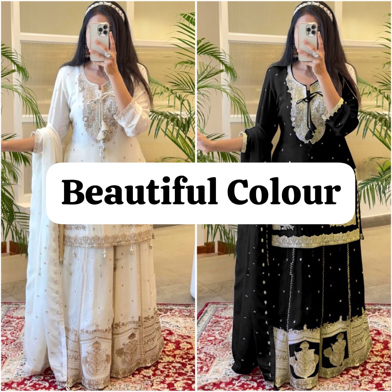 5169 Aarohi Chinon Readymade Skirt Style Suits Exporter Gujarat