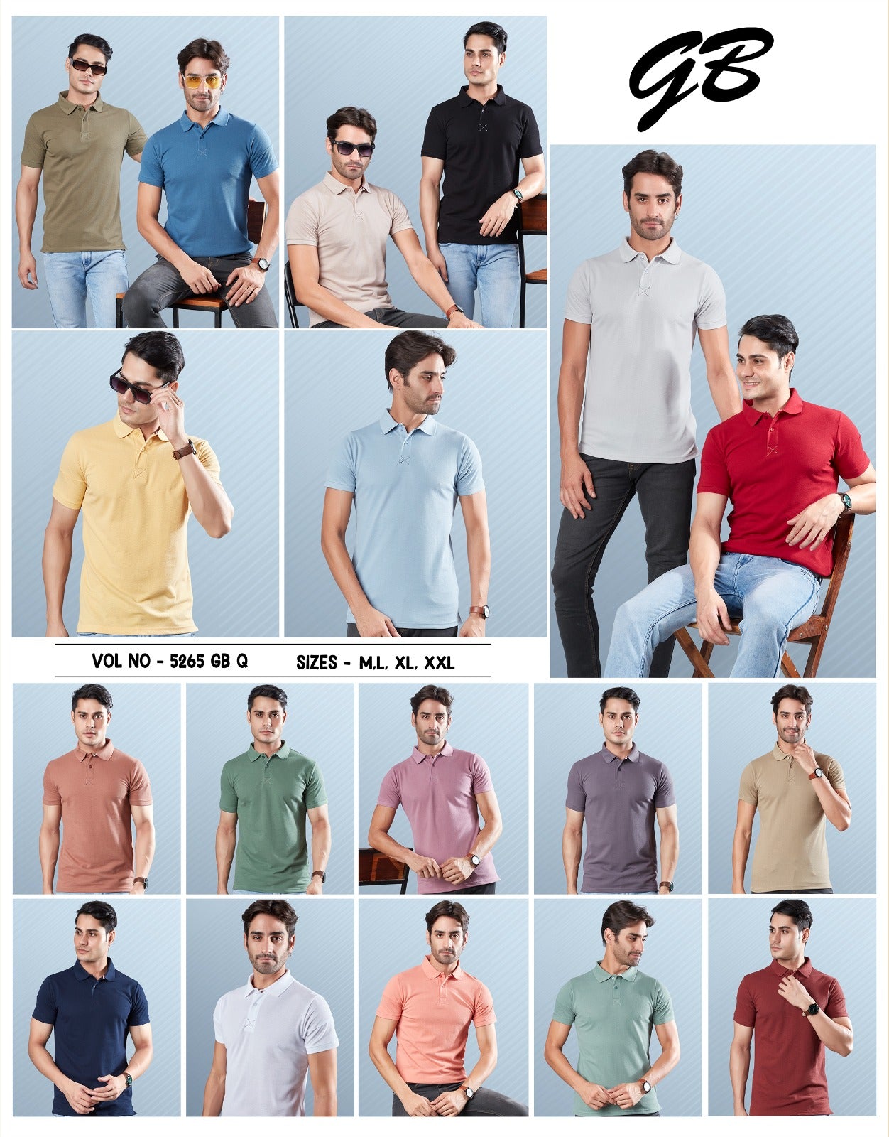 5265 Gb Mens Tshirts Manufacturer India