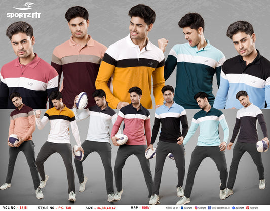 5418 Sportz Fit Pq Mens Tshirts Manufacturer Gujarat