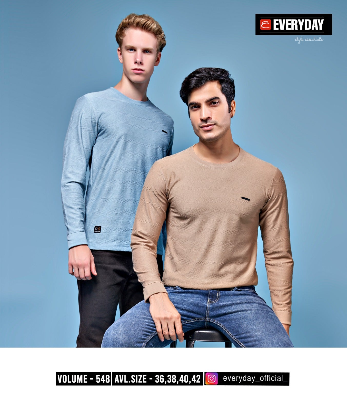 548 Everyday Jacquard Knit Mens Tshirts Exporter Gujarat