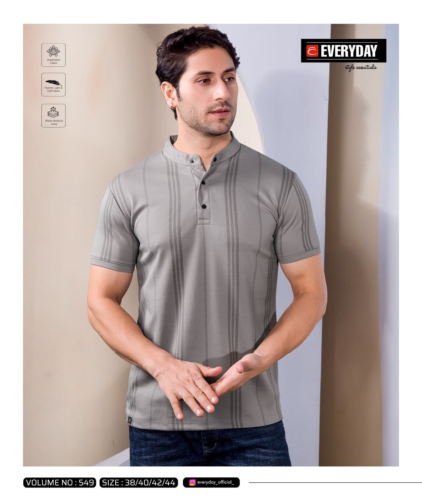 549 Everyday Canvas Mens Tshirts Wholesale