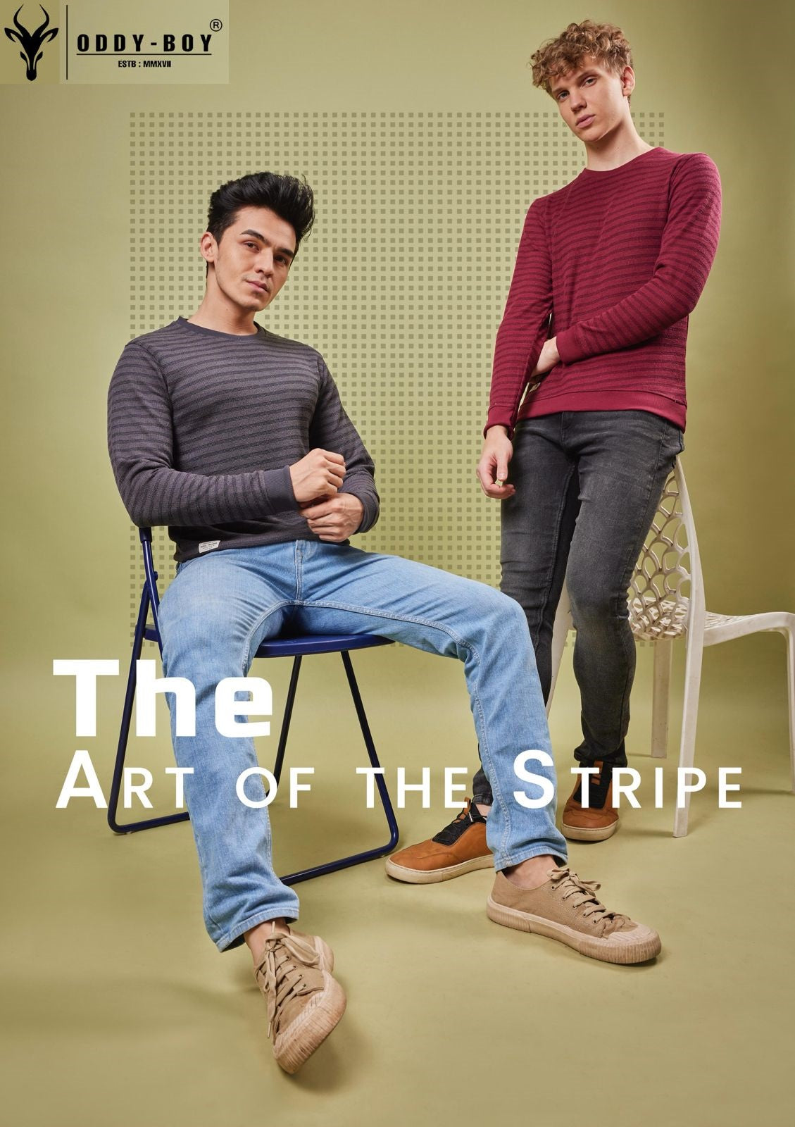 556 Ae-19-21 Oddy Boy Striper Mens Tshirts Manufacturer Gujarat