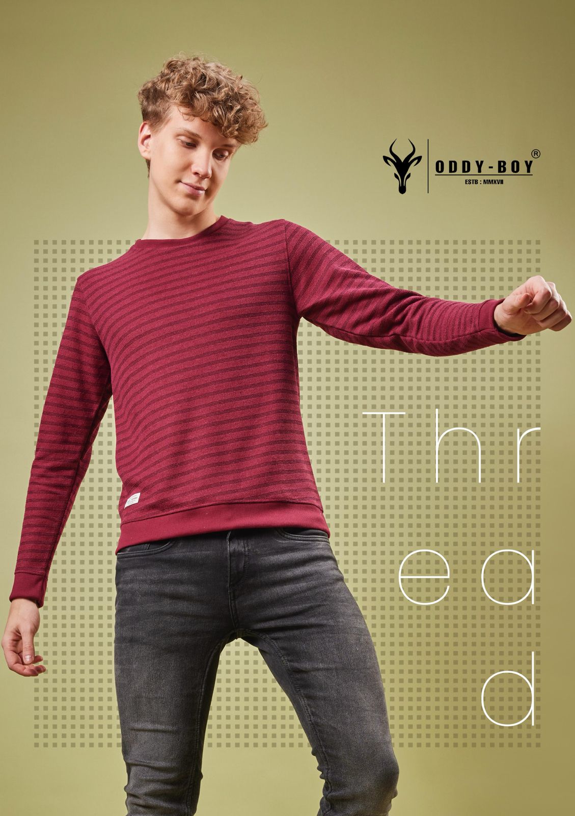 556 Ae-19-21 Oddy Boy Striper Mens Tshirts Manufacturer Gujarat