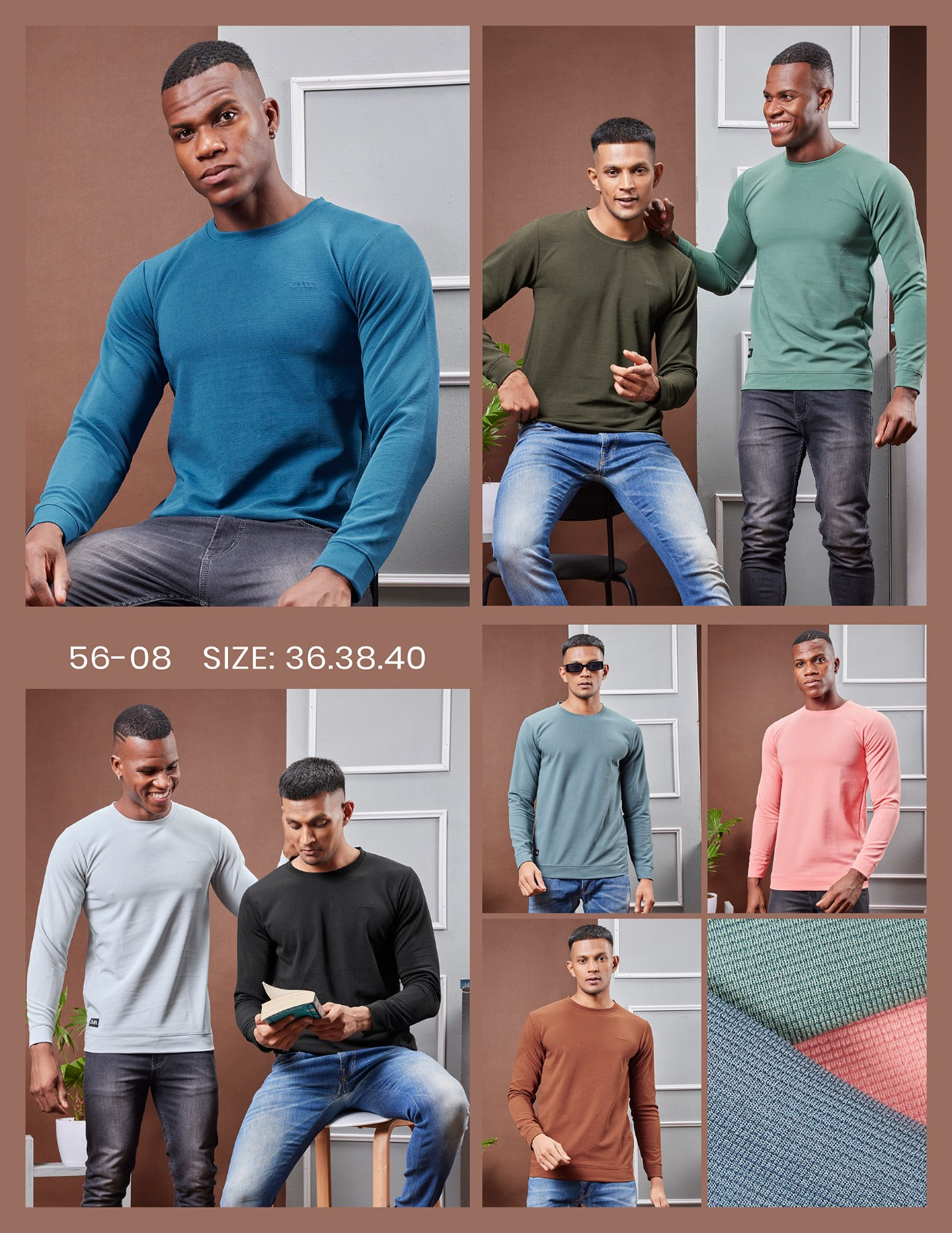 56-08 Zaara Knit Mens Tshirts Supplier Gujarat