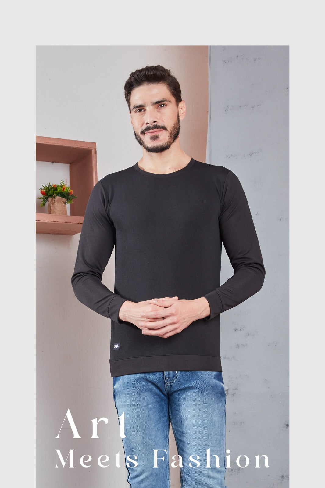 56-82 Zaara Knit Mens Tshirts Exporter