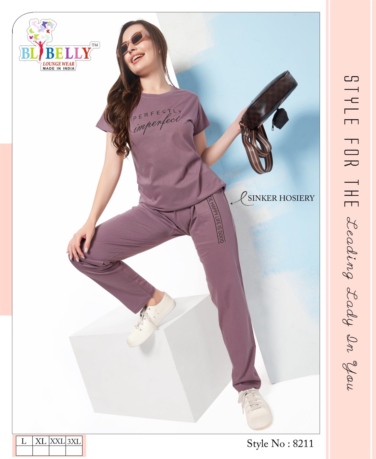 563 Belly Hosiery Sinker Pyjama Night Suits Exporter