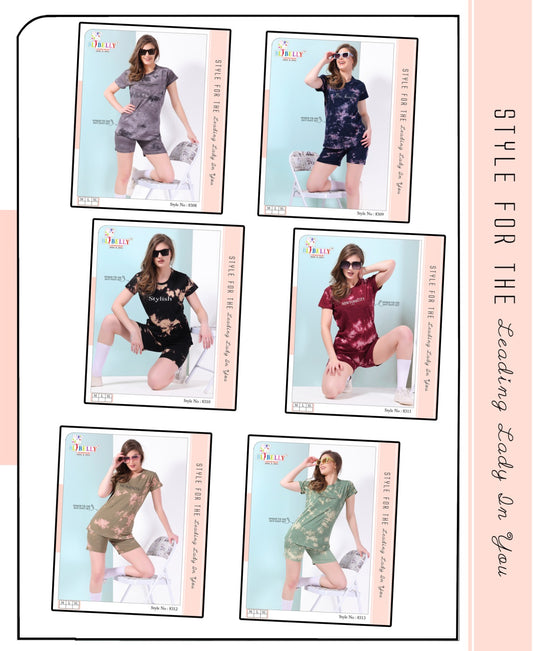 565 Belly Sinker Shorts Night Suits Exporter Ahmedabad