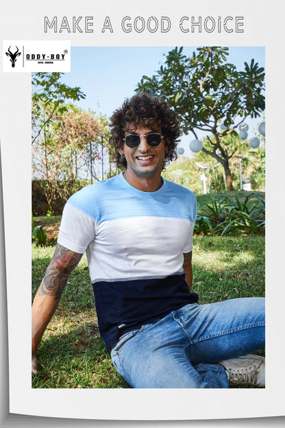 567 Re-19-21 Oddy Boy Jacquard Mens Tshirts Supplier Gujarat