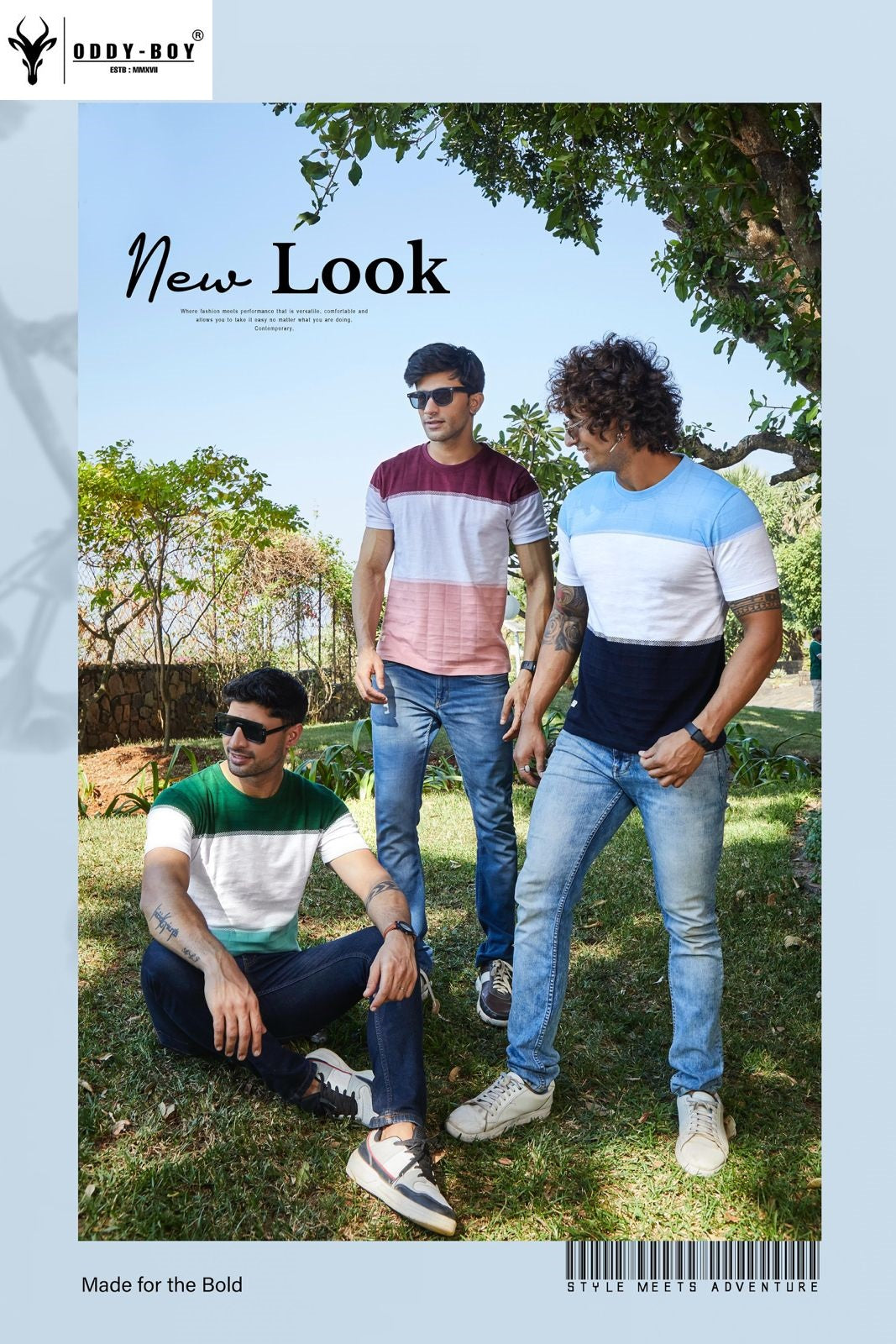 567 Re-19-21 Oddy Boy Jacquard Mens Tshirts Supplier Gujarat