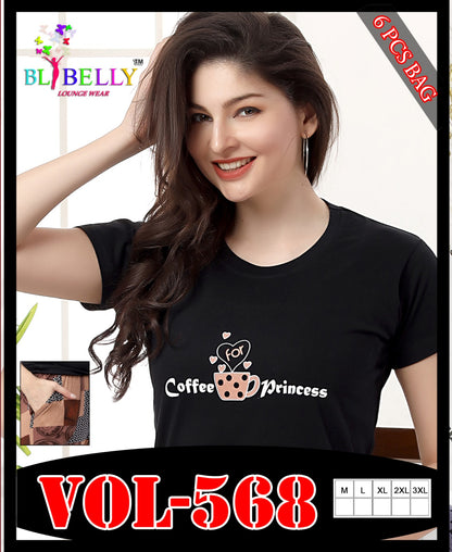 568 Belly Sinker Capri Night Suits Manufacturer India