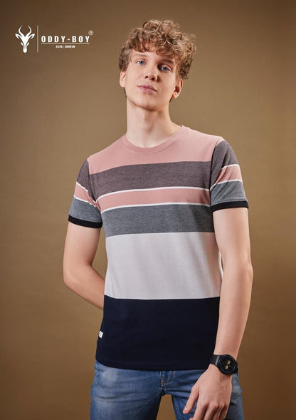 574 Se-19-21 Oddy Boy Auto Stripes Mens Tshirts Wholesale Price