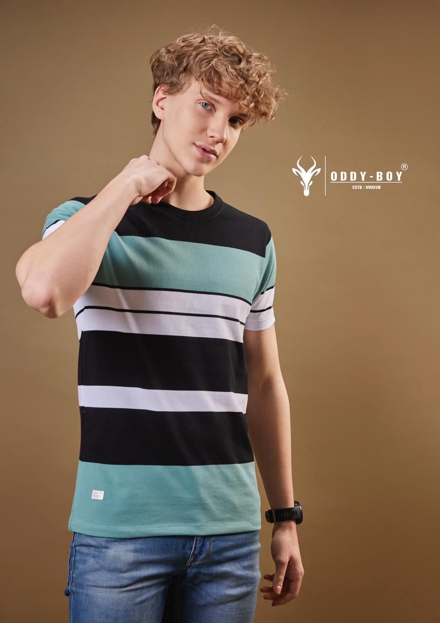 574 Se-19-21 Oddy Boy Auto Stripes Mens Tshirts Wholesale Price