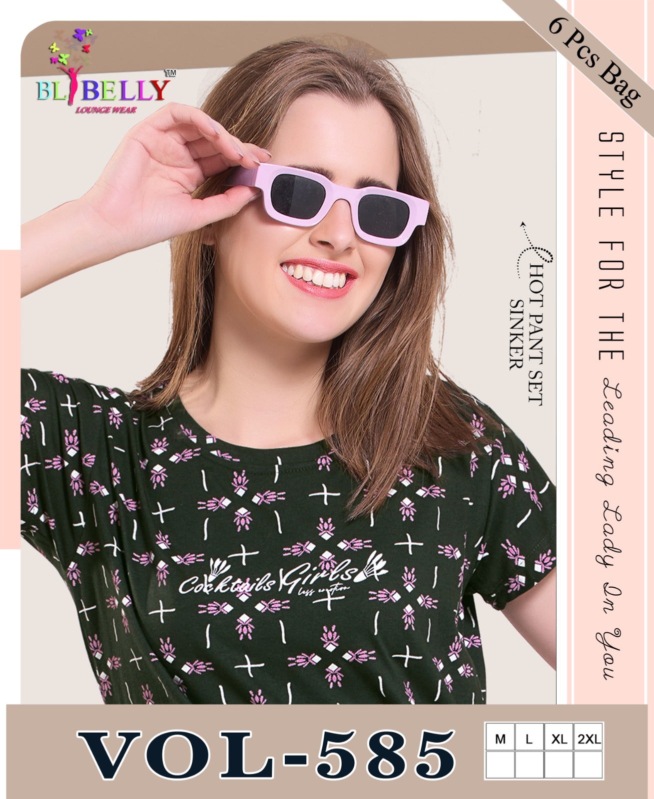 585 Belly Sinker Shorts Night Suits Manufacturer Gujarat