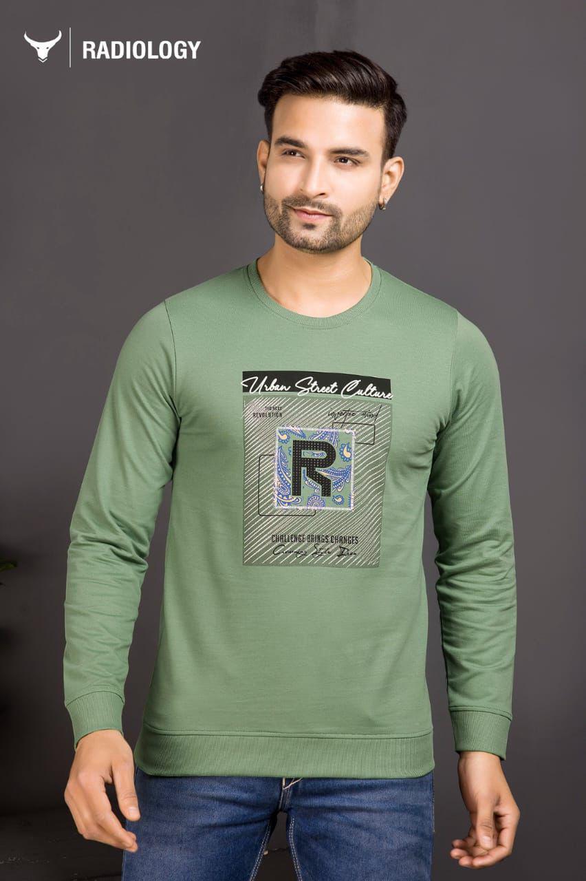 587 Radiology Cotton Looper Mens Tshirts Exporter