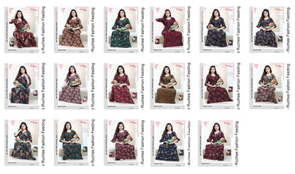 58 Length Alpine Ruchee Fashion Feeding Night Gown Wholesaler Gujarat