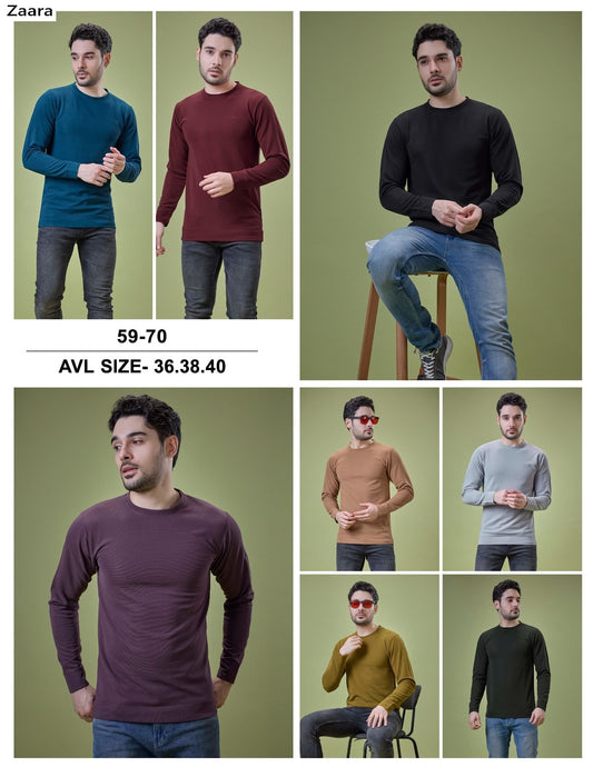 59-70 Zaara Knit Mens Tshirts Supplier Gujarat