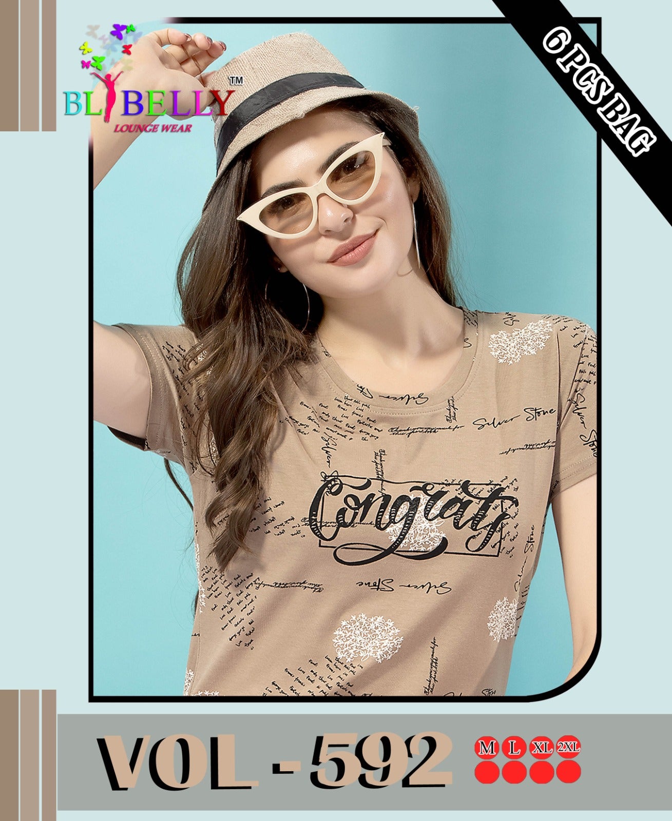 592 Belly Hosiery Sinker Pyjama Night Suits Manufacturer India