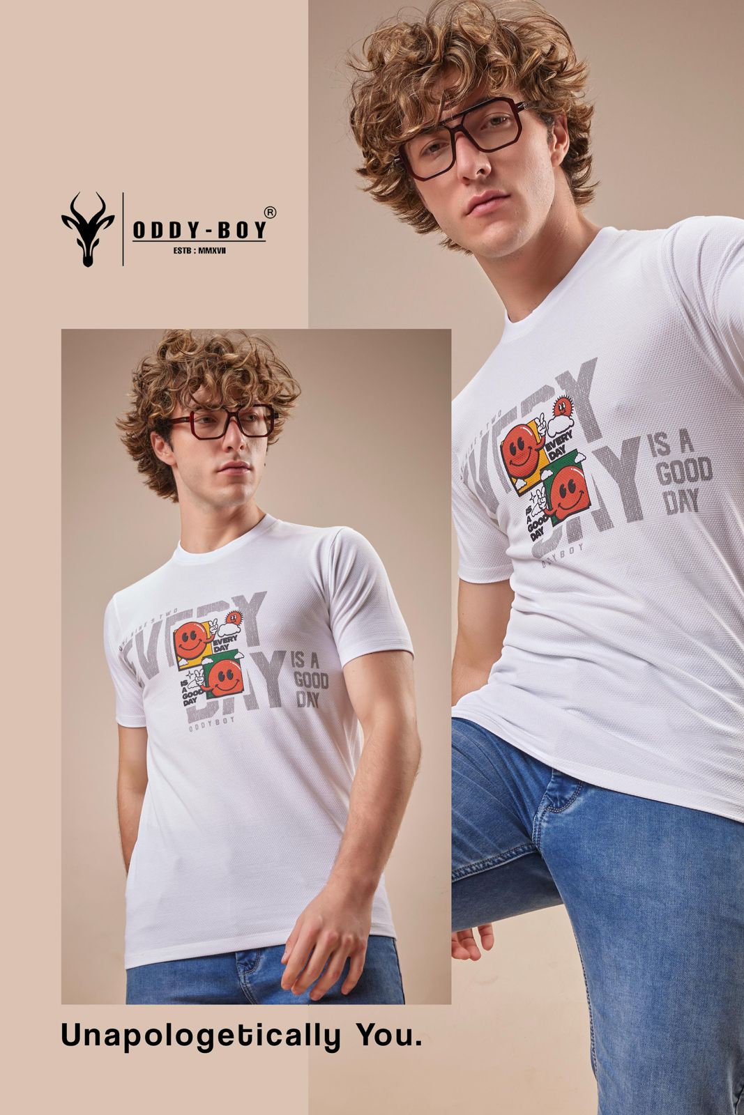 593 Pge 19-22 Oddy Boy Lycra Mens Tshirts Exporter Ahmedabad