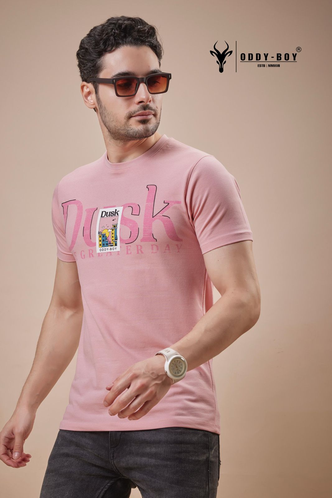593 Pge 19-22 Oddy Boy Lycra Mens Tshirts Exporter Ahmedabad