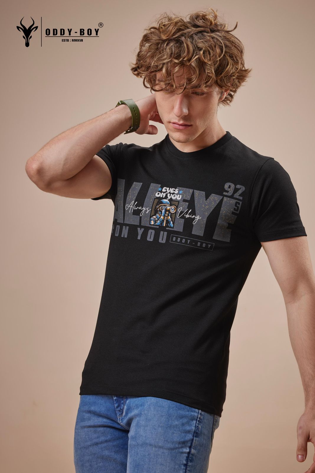 593 Pge 19-22 Oddy Boy Lycra Mens Tshirts Exporter Ahmedabad