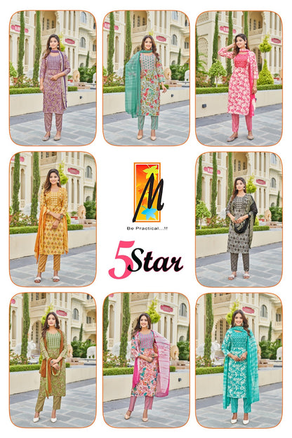 5 Star Master Heavy Capsule Readymade Pant Style Suits Wholesale Price