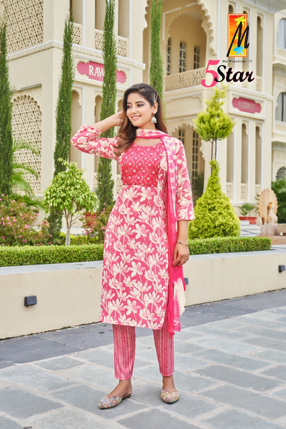 5 Star Master Heavy Capsule Readymade Pant Style Suits Wholesale Price
