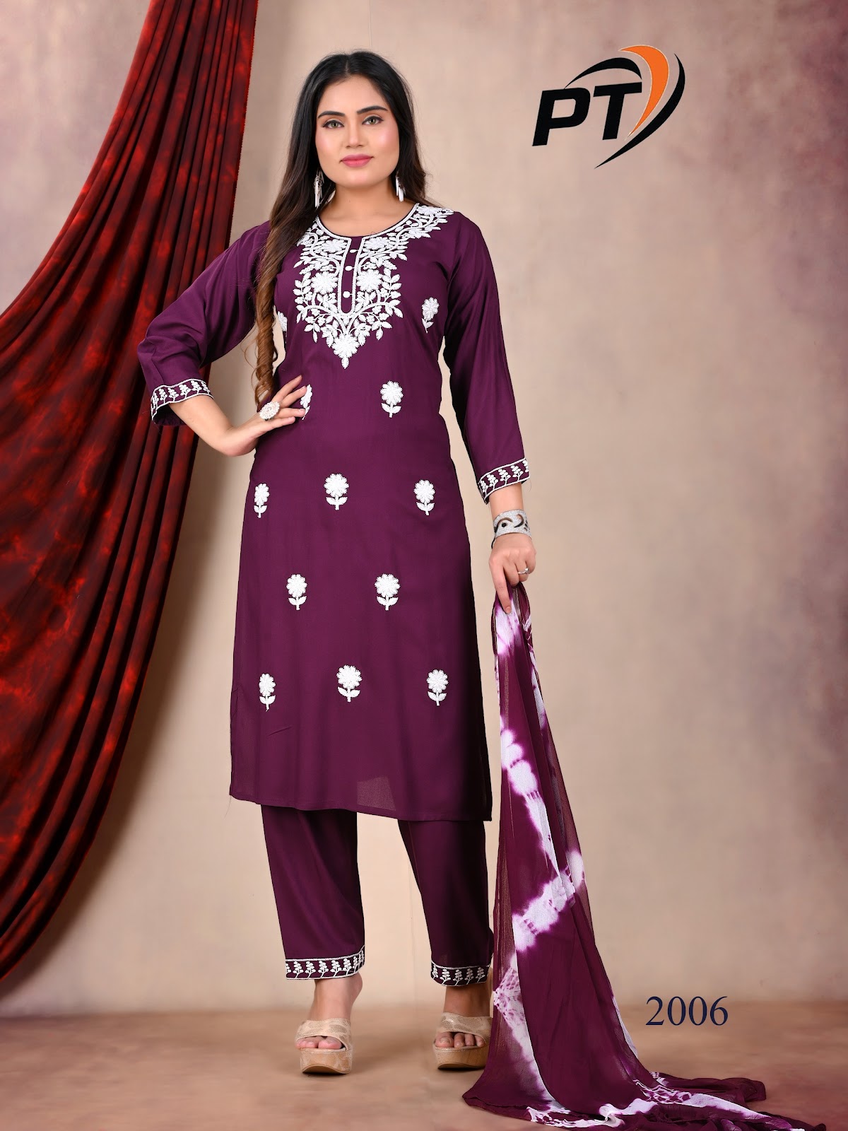 5 Star Vol 2 Pt Rayon 14Kg Readymade Pant Style Suits Supplier Gujarat