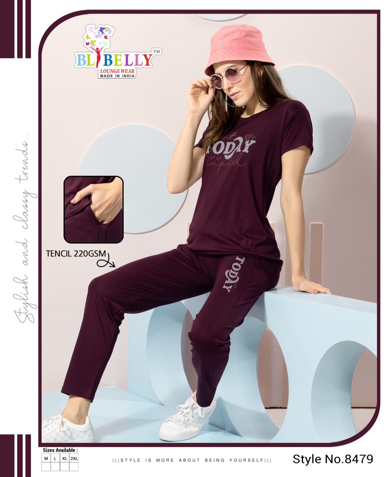 600 Belly Tencil Pyjama Night Suits Supplier India