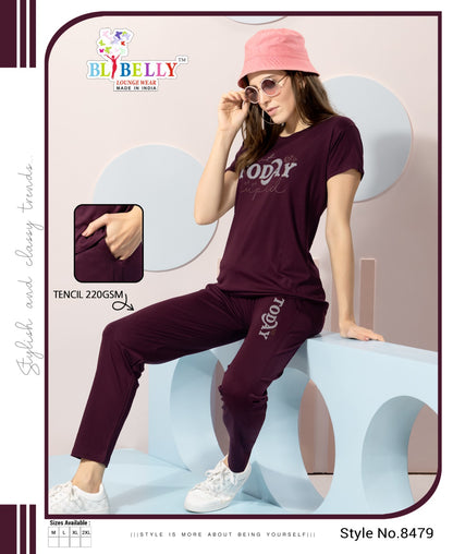 600 Belly Tencil Pyjama Night Suits Supplier India