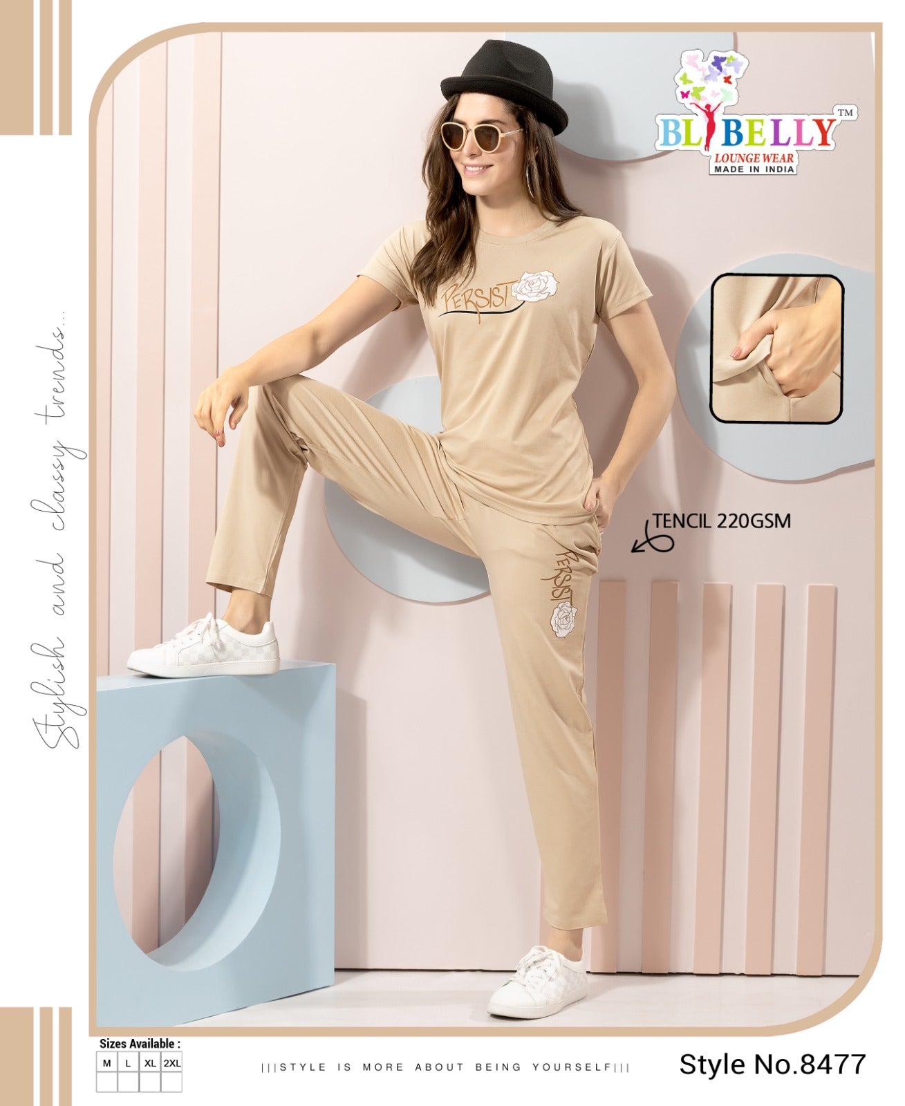 600 Belly Tencil Pyjama Night Suits Supplier India