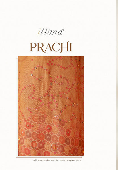Prachi Itrana Muslin Silk Pant Style Suits Wholesale Price