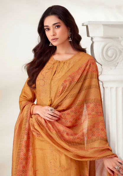 Prachi Itrana Muslin Silk Pant Style Suits Wholesale Price