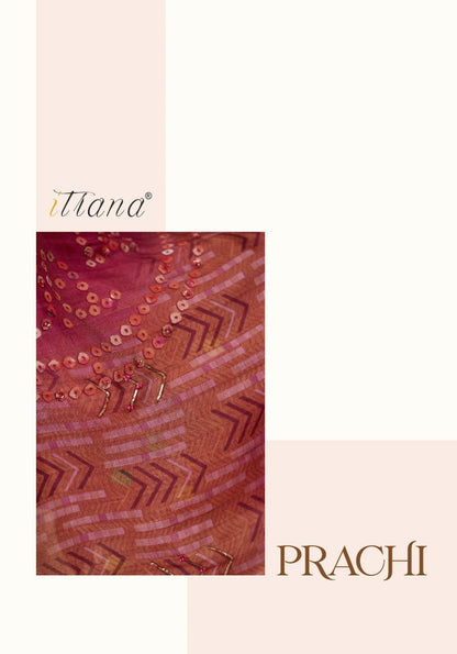 Prachi Itrana Muslin Silk Pant Style Suits Wholesale Price