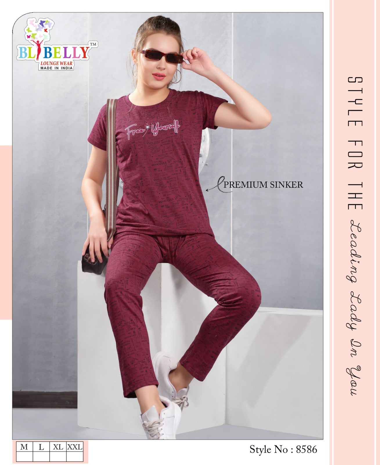 621 Belly Sinker Pyjama Night Suits Exporter