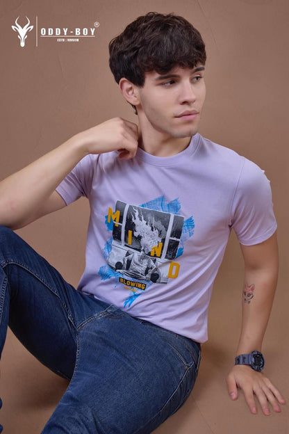 627 Cge-19-22 Oddy Boy Cotton Mens Tshirts Wholesaler
