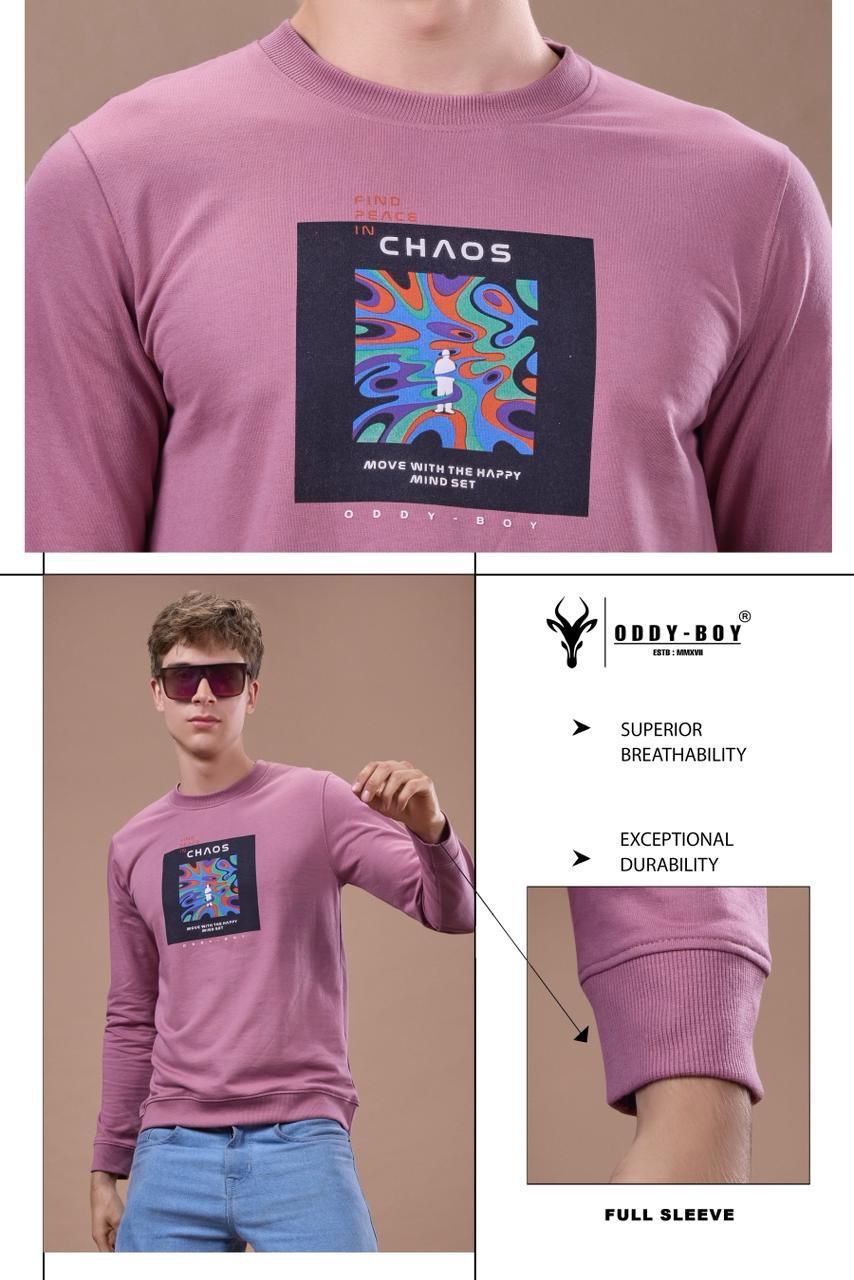 642 Ge-19-21 Oddy Boy Cotton Looper Mens Tshirts Wholesaler Gujarat